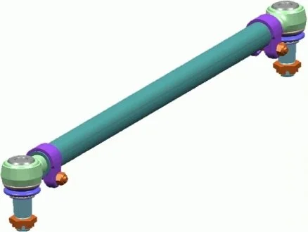 Рульова тяга поперечна LEMFORDER 33980