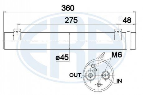 Осушувач кондиціонера ERA 668030