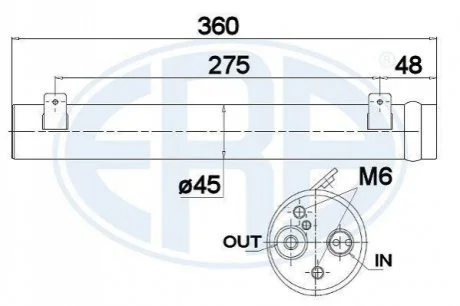 Осушувач кондиціонера ERA 668030