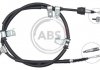 Трос ручного гальма A.B.S. K18550 (фото 1)