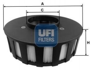 FILTR CIEZAROWKA UFI 2768600