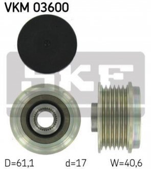 Шків генератора SKF VKM03600