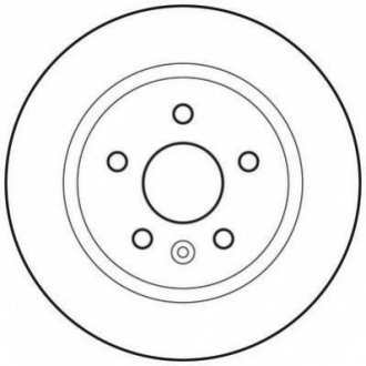Гальмівний диск JURID 562651JC