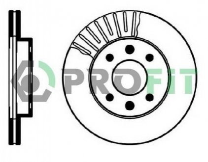 Диск гальмівний PROFIT 50100158