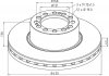 Гальмівний диск PE AUTOMOTIVE 06625200A (фото 1)