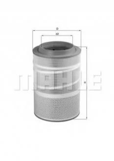 Фільтр повітря MAHLE / KNECHT LX1278