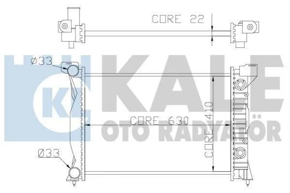 Теплообмінник KALE 352900 (фото 1)