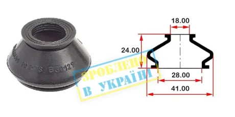 Пильовик кульової опори BELGUM PARTS BG0129