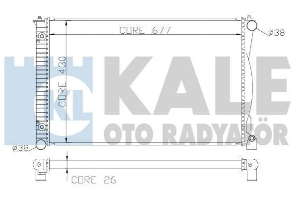 Теплообмінник KALE 367800 (фото 1)