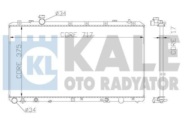 Теплообмінник KALE 342120 (фото 1)