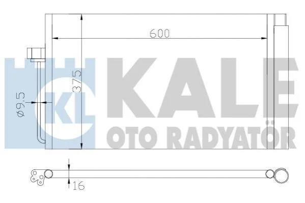 Конденсатор KALE 343070 (фото 1)
