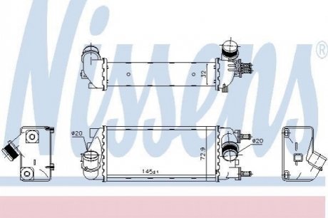 Інтеркулер NISSENS 96271