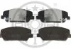 KLOCKI HAMULCOWE HYUNDAI I30 (GD), I30 COUPE, I30 ESTATE (GD), VELOSTER (FS) KIA CEED (JD) 11> PRZOD SZT OPTIMAL BP12628 (фото 1)