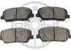 KLOCKI HAMULCOWE HYUNDAI I30 (GD), I30 COUPE, I30 ESTATE (GD), VELOSTER (FS) KIA CEED (JD) 11> PRZOD SZT OPTIMAL BP12628 (фото 2)