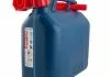 Каністра пластикова HDPE для палива 5л з лійкою Bi-Plast BP305 (фото 1)