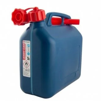Каністра пластикова HDPE для палива 5л з лійкою Bi-Plast BP305