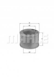 Фільтр повітряний MAHLE / KNECHT LX192