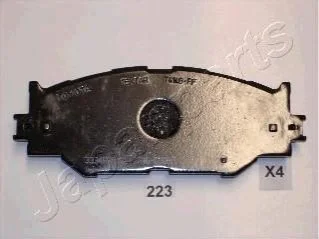 Гальмівні колодки, дискове гальмо (набір) JAPANPARTS PA223AF (фото 1)