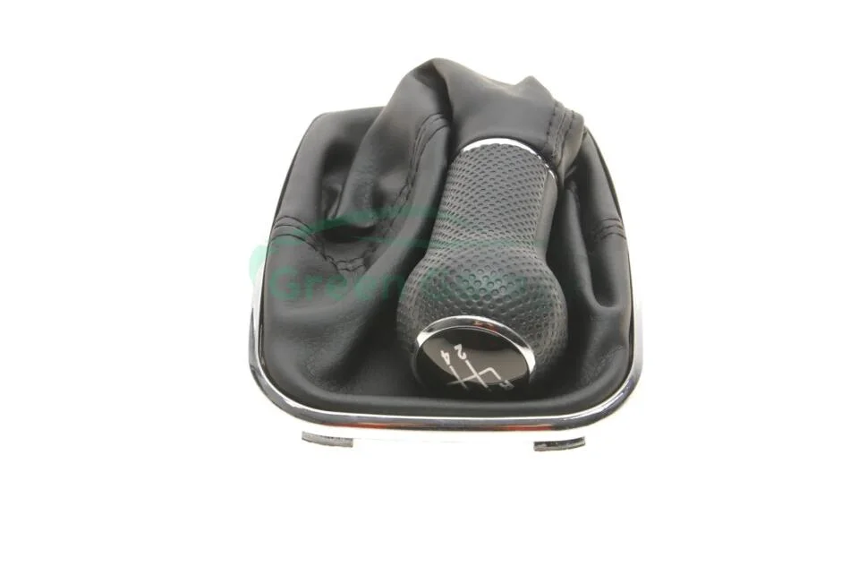 Gearstick knob with black boot for gearstick lever DPA 77110000102 (фото 1)