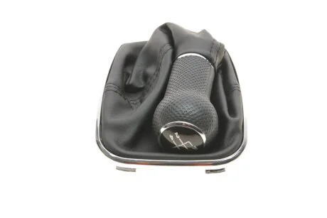 Gearstick knob with black boot for gearstick lever DPA 77110000102