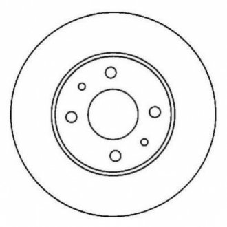 Гальмівний диск JURID 562024JC