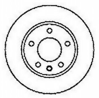 Гальмівний диск JURID 561609JC