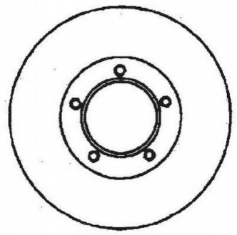 Гальмівний диск JURID 561301JC