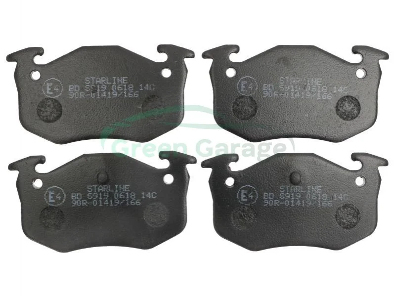 KLOCKI HAMULCOWE RENAULT TWINGO I PRZOD KPL STARLINE BDS919 (фото 1)