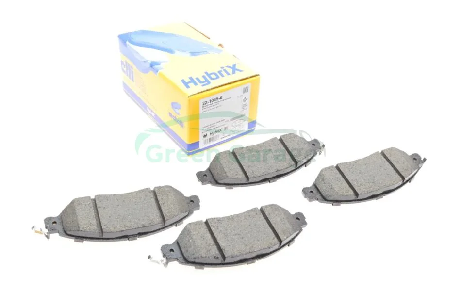 Комплект гальмівних колодок (дискових) METELLI 2210450 (фото 1)
