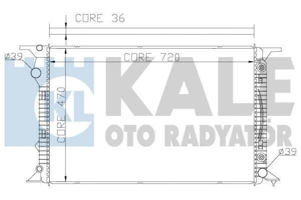 Теплообмінник KALE 367700 (фото 1)