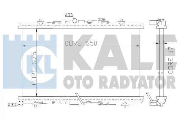 Теплообмінник KALE 371300 (фото 1)