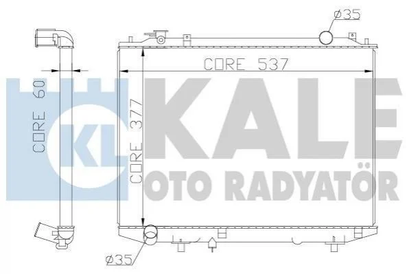 Теплообмінник KALE 356200 (фото 1)