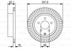 Диск гальмівний INFINITI/NISSAN FX/M/Q70/Q50/JX/QX60/QX70/FX35/Murano/Pathfinder R 3,5-4,5 08- BOSCH 0986479W11 (фото 1)