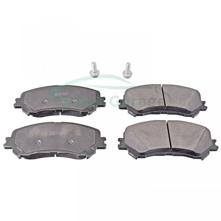 Колодки тормозные (передние) Renault Scenic/Megane 15- (без датчика) BLUE PRINT ADR164207 (фото 1)