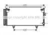 Конденсор кондиционера LEGACY4/OUTBACK ALL 03- (AVA) AVA COOLING SUA5073D (фото 1)