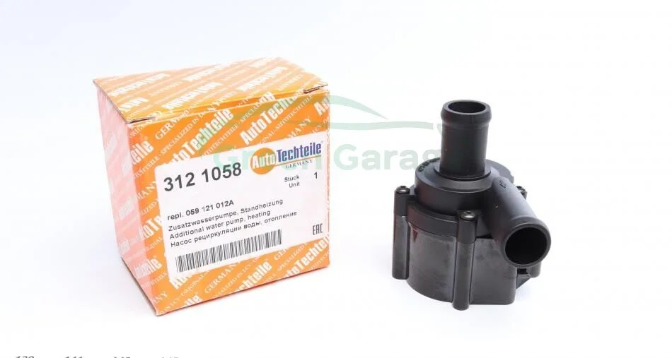 Насос рециркуляції води, опалення AUTOTECHTEILE 312 1058 (фото 1)