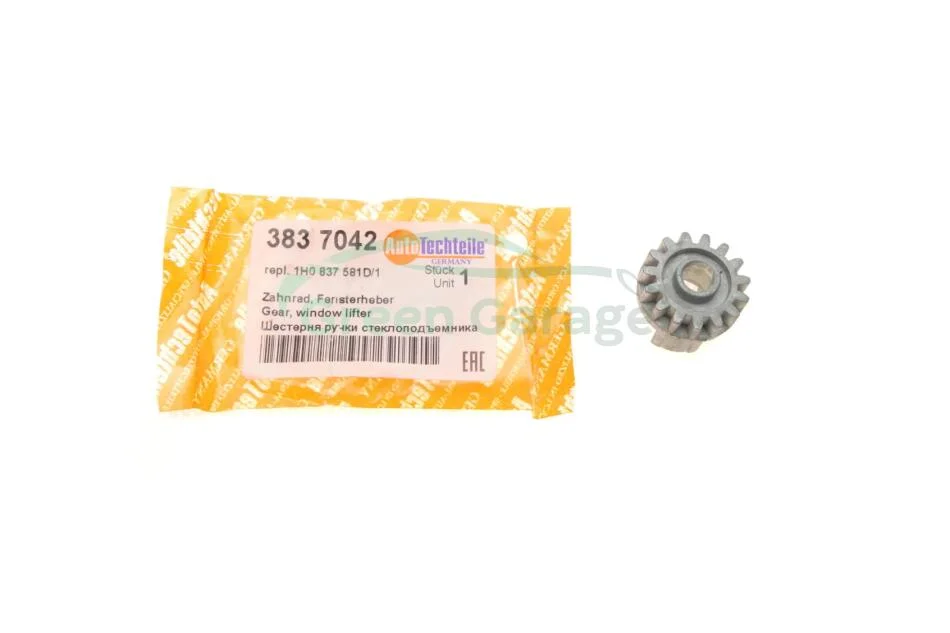Шестерня ручки склопідіймача AUTOTECHTEILE 383 7042 (фото 1)