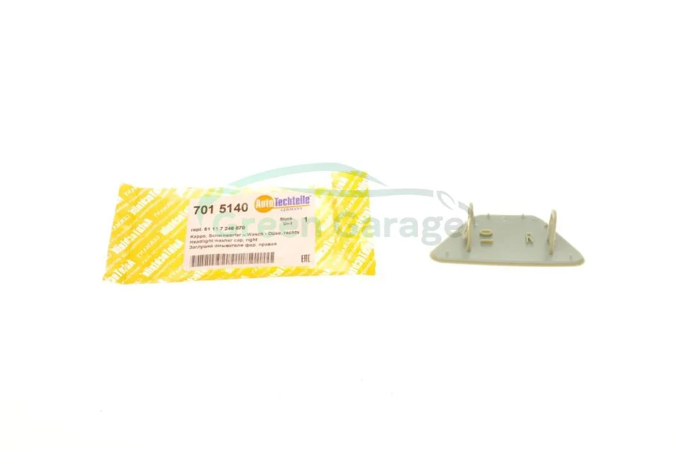 Заглушка омивача фар, права AUTOTECHTEILE 701 5140 (фото 1)