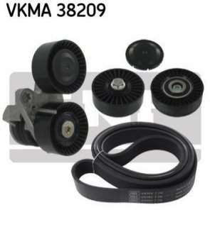 Комплект (ремінь+ролики) SKF VKMA38209