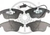 KLOCKI HAMULCOWE AUDI A4 (8K2, B8), A4 ALLROAD (8KH, B8), A4 AVANT (8K5, B8), A5 (8T3), A5 C 07-17 PRZOD SZT OPTIMAL BP12452 (фото 1)