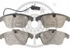 KLOCKI HAMULCOWE AUDI A4 (8K2, B8), A4 ALLROAD (8KH, B8), A4 AVANT (8K5, B8), A5 (8T3), A5 C 07-17 PRZOD SZT OPTIMAL BP12452 (фото 2)