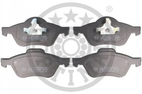 Колодки тормозные (передние) Renault Laguna II/III 01-15/Megane II 03- OPTIMAL BP96200
