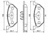 Колодки гальмівні (передні) VW Caddy 03- (Teves) Q+ BOSCH 0 986 495 454 (фото 1)
