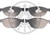 KLOCKI HAMULCOWE BMW 5 (F10), 5 GRAN TURISMO (F07), 5 TOURING (F11), 6 CONVERTIBLE (F12), 6 08-18 PRZOD SZT OPTIMAL BP12395 (фото 1)