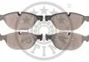 KLOCKI HAMULCOWE BMW 5 (F10), 5 GRAN TURISMO (F07), 5 TOURING (F11), 6 CONVERTIBLE (F12), 6 08-18 PRZOD SZT OPTIMAL BP12395 (фото 2)