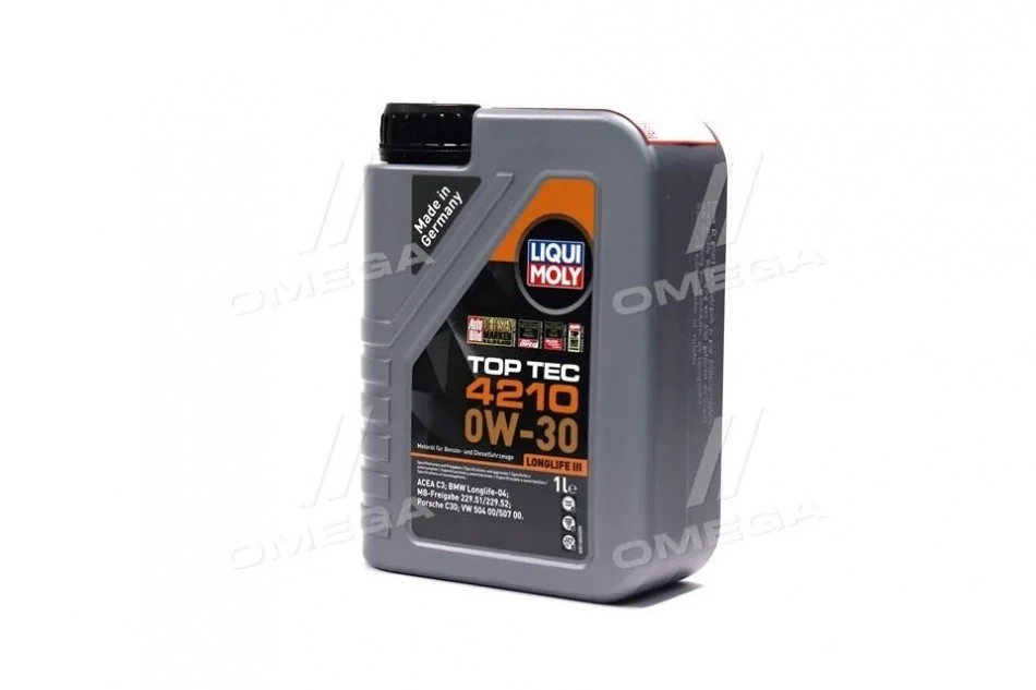 Масло моторн. Liqui Moly TOP TEC 4210 0W-30 (Канистра 1л) LIQUI MOLY 21604 (фото 1)