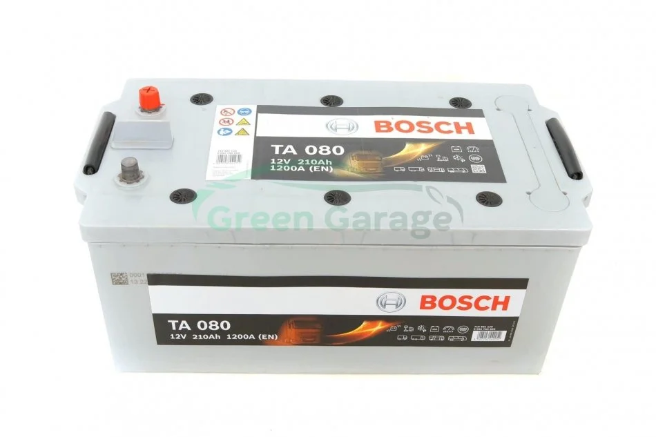 Акумулятор Bosch 12В/210Аг/1200А/61кг BOSCH 0 092 TA0 800 (фото 1)