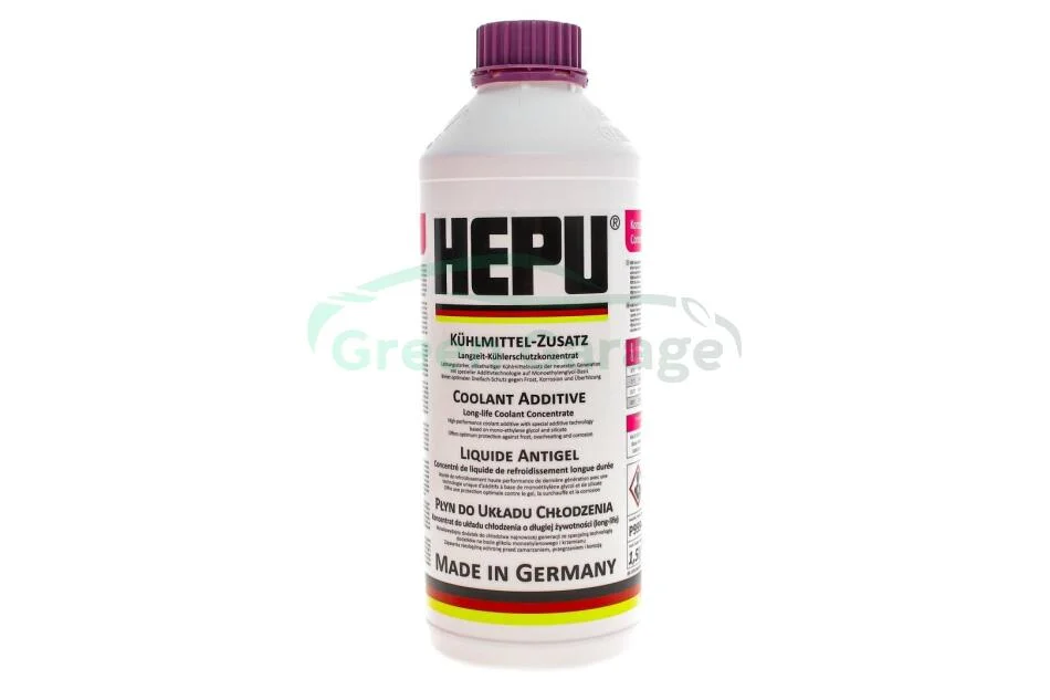 Антифриз G12 evo фіолетовий концентрат 1.5л HEPU P999EVO12 (фото 1)