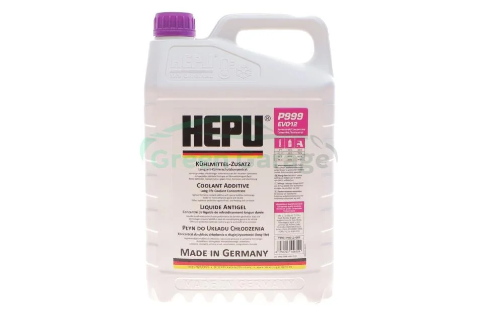 Антифриз G12 evo фіолетовий концентрат 5л HEPU P999EVO12005 (фото 1)