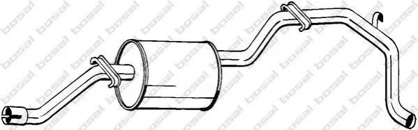 Глушник вихлопних газів (кінцевий) BOSAL 285413 (фото 1)